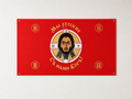 Orthodox We Are Russians, God Is With Us - Red Color - Flag 150x90cm
