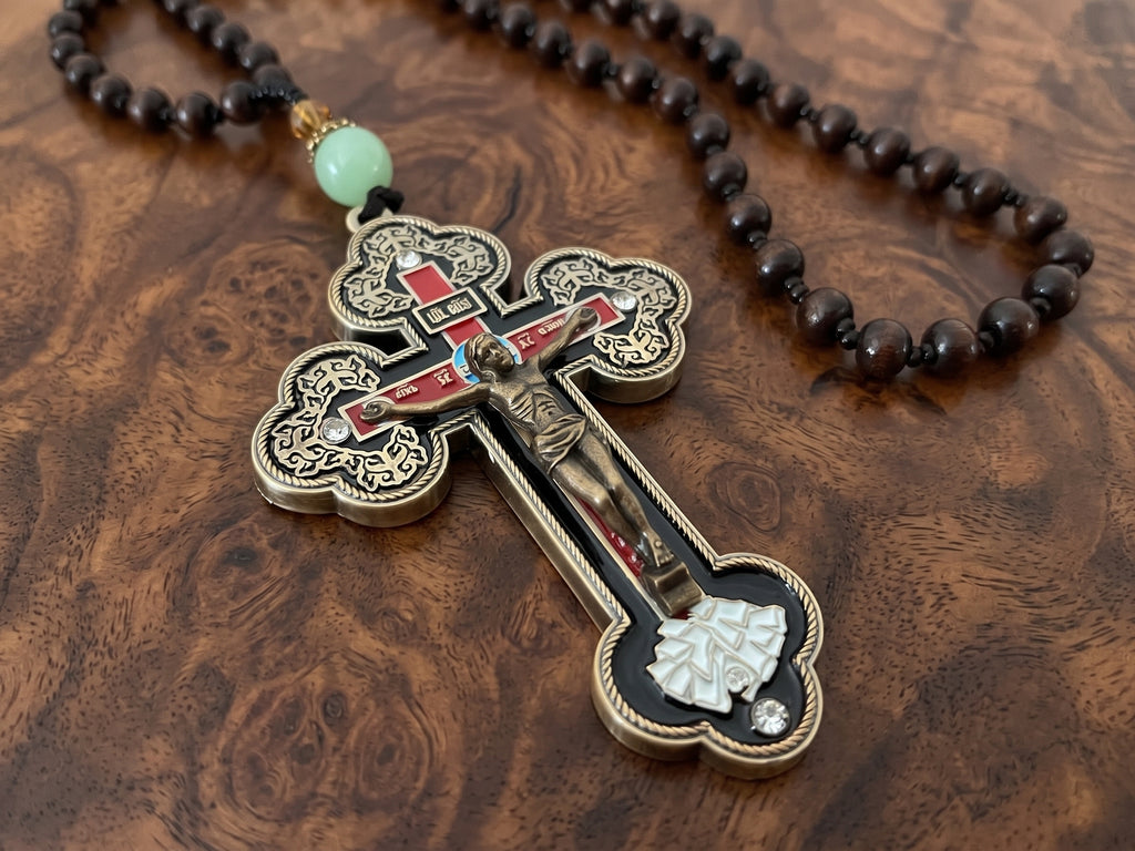 Orthodox Crucifix - Bronze Color - Cross