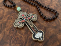 Orthodox Crucifix - Bronze Color - Cross