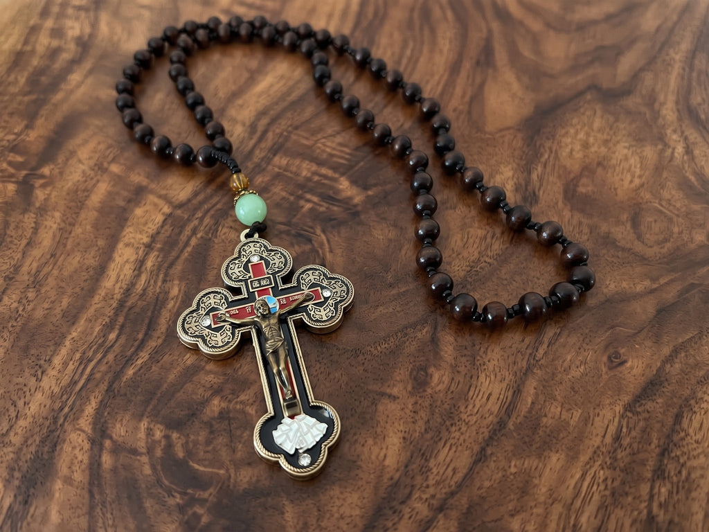 Orthodox Crucifix - Bronze Color - Cross