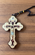Orthodox Crucifix - Wooden Cross 10cm