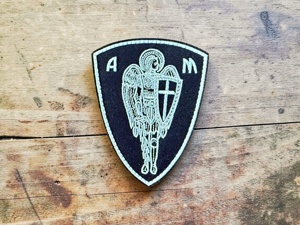 Orthodox Archangel Michael - Hook & Loop Patch