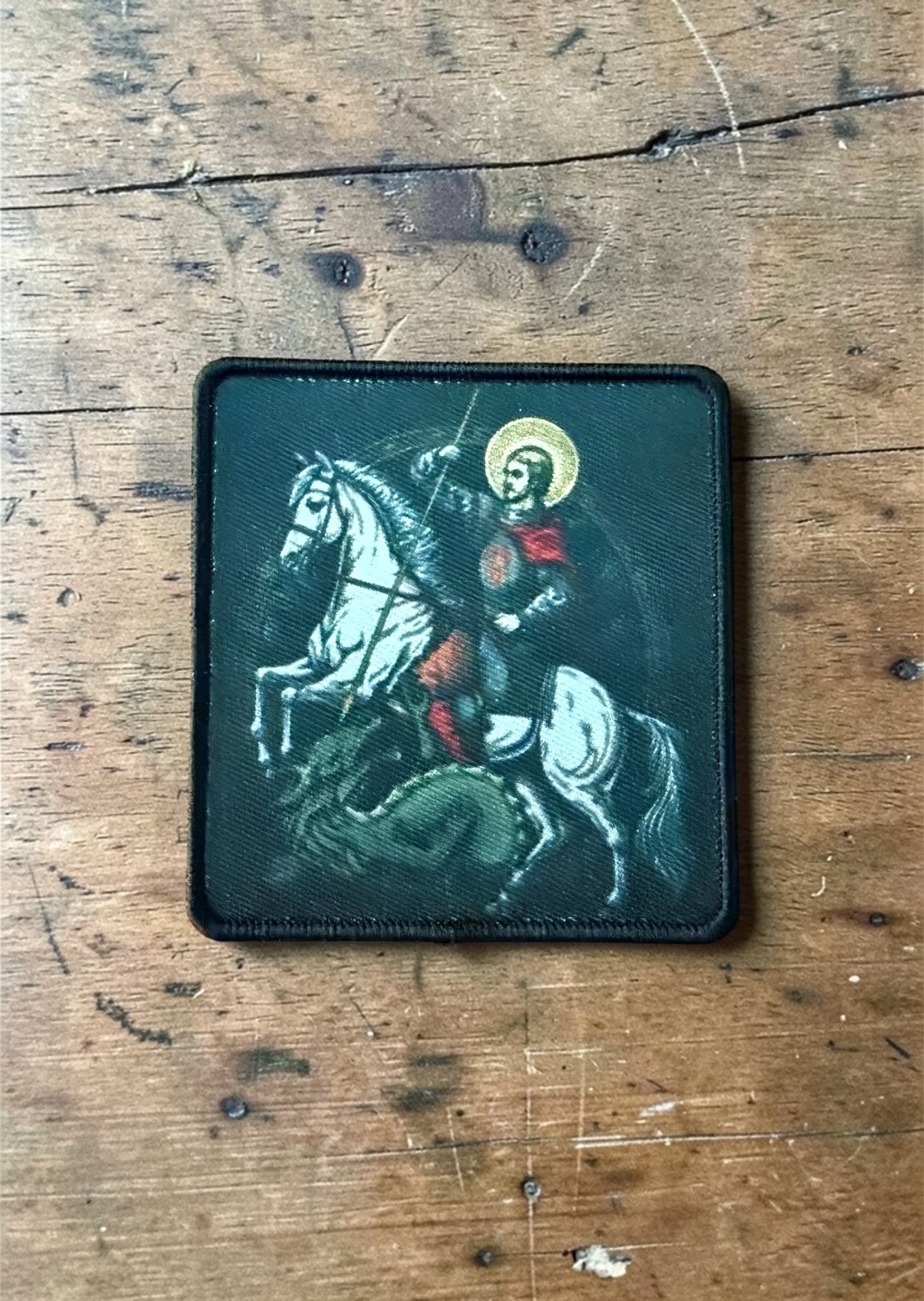 Orthodox St. George - Hook & Loop Patch by Korpus Vyshivaniya