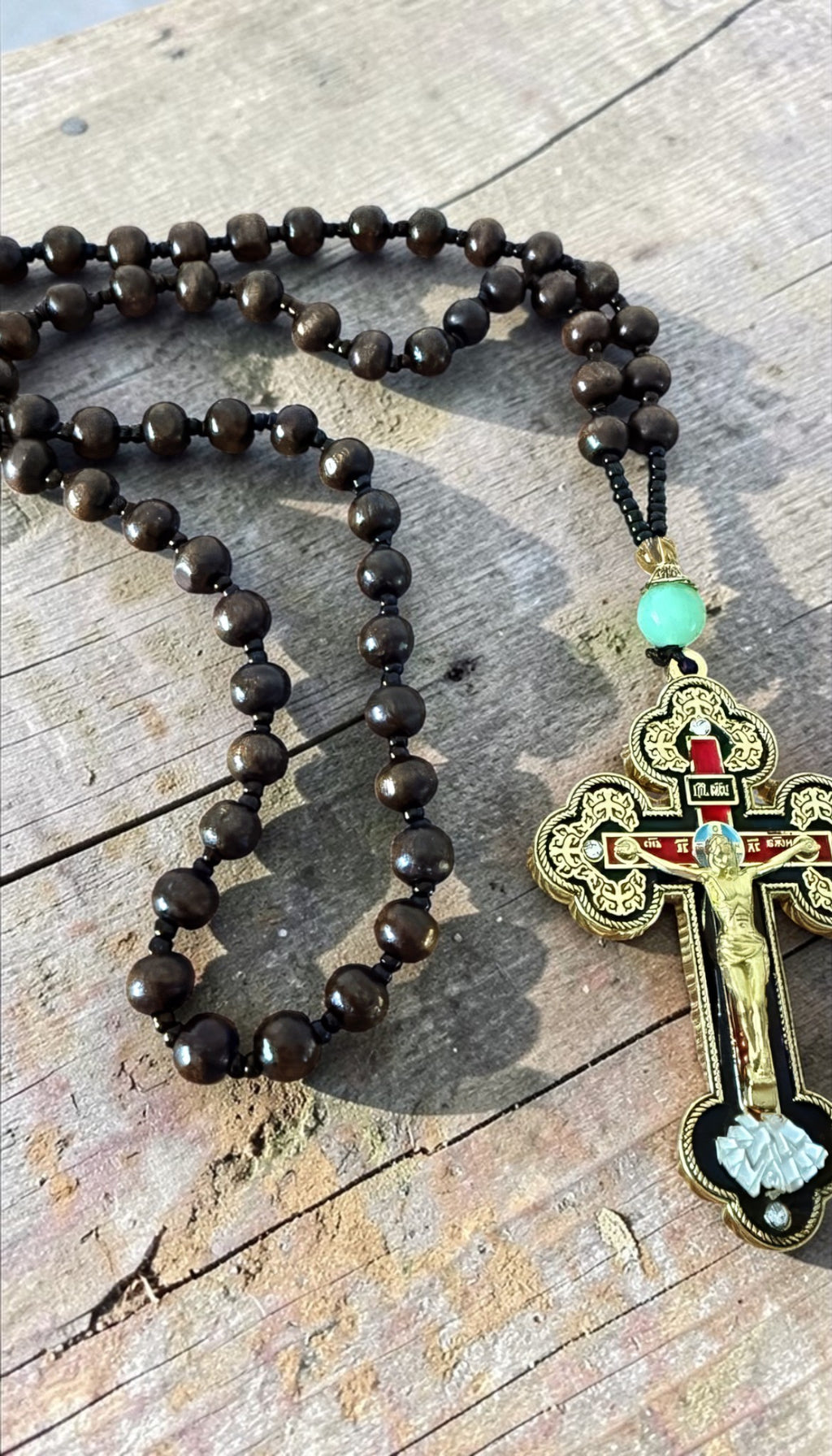 Orthodox Crucifix - Gold Color - Cross
