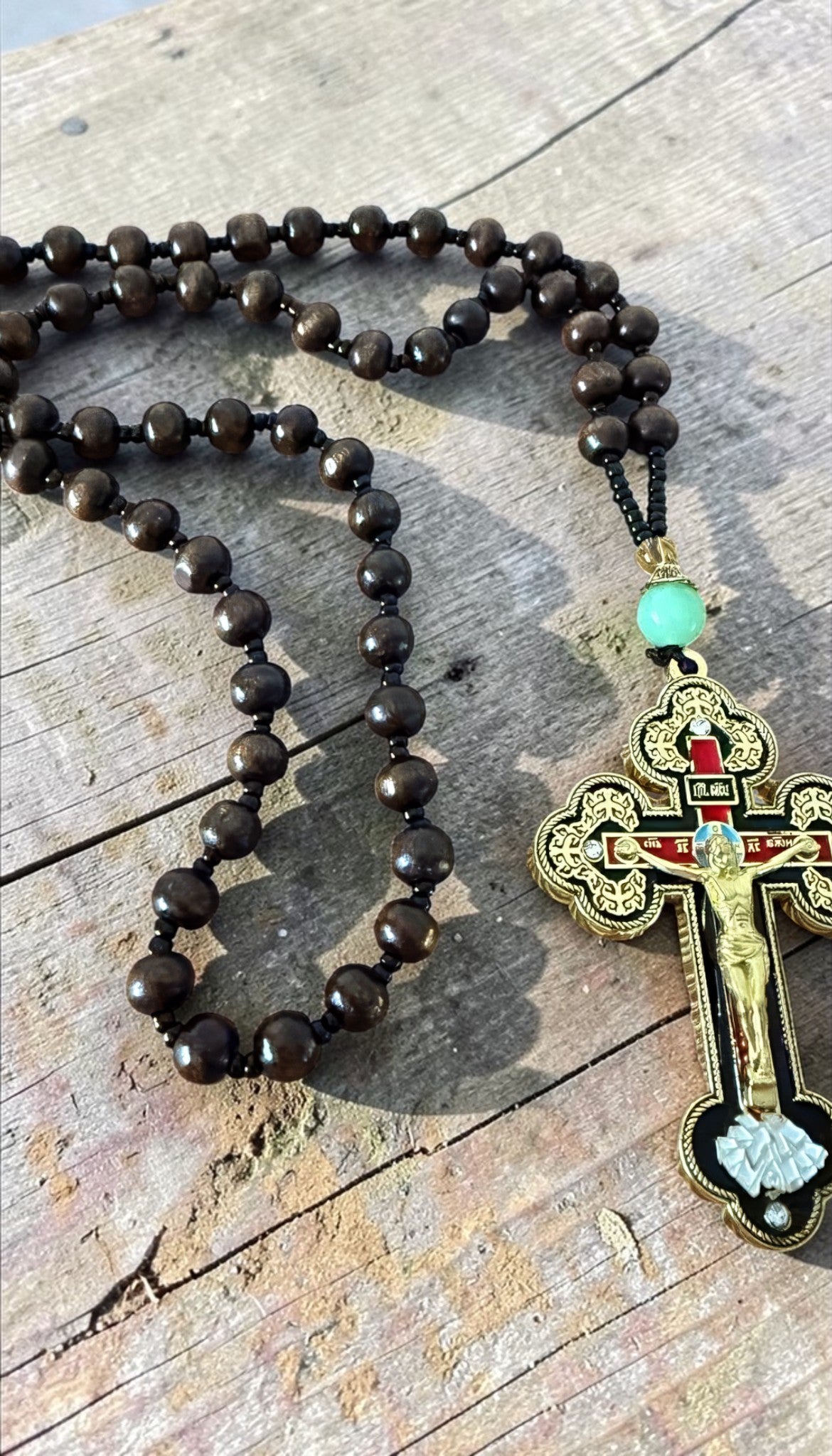 Orthodox Crucifix - Gold Color - Cross