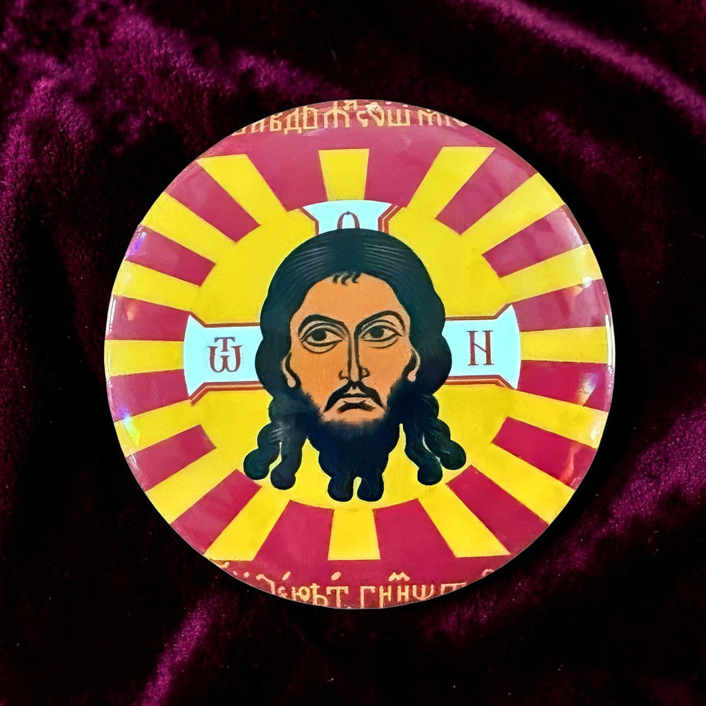 Orthodox Jesus Christ - Red&Yellow Color - Pin