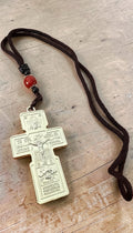 Orthodox Crucifix - Silver Color - Stainless Steel Cross